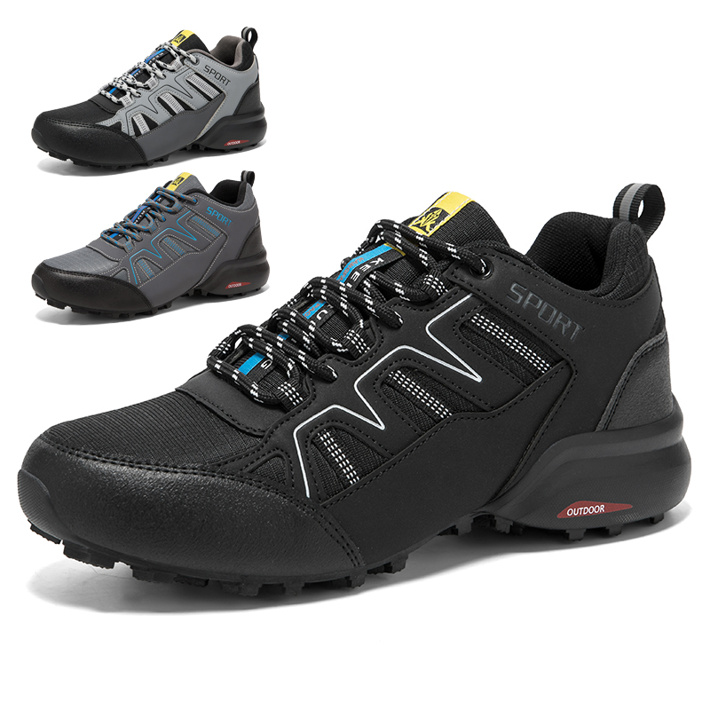 Anti Slip Trail Running Sneakers - Zapatillas de senderismo impermeables para hombre,