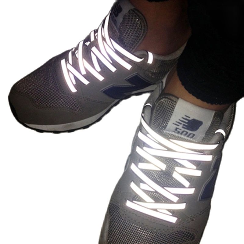 Reflective Night Running Shoes - Cordones reflectantes creativos de doble cara,
