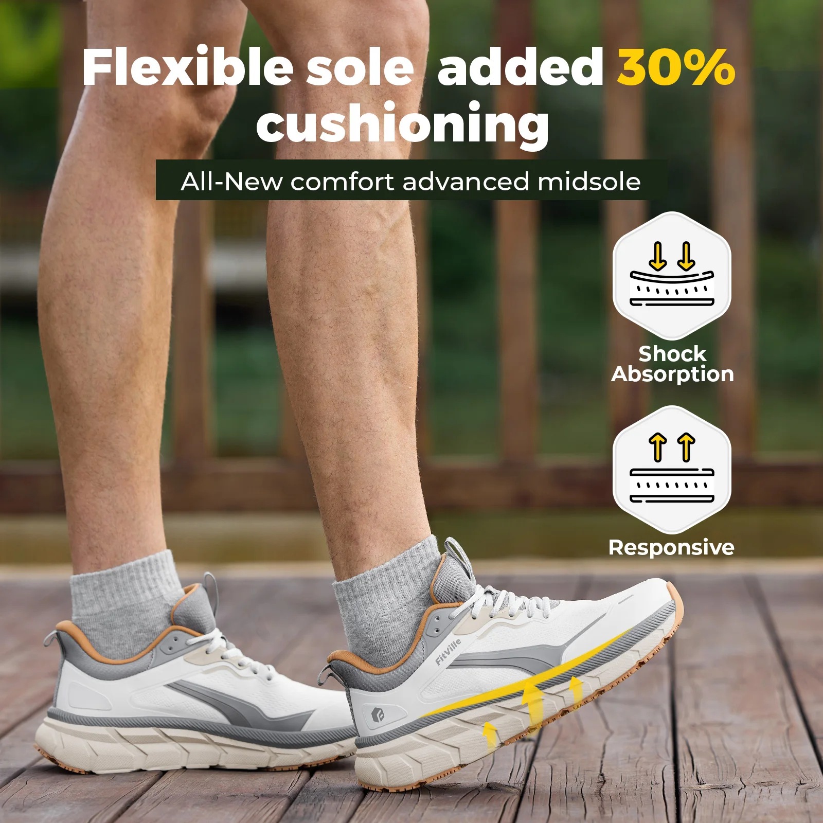Zapatillas deportivas para hom - Wide Toe Box Running Sneakers reseña y precio